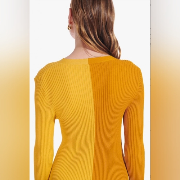 Staud Shoko Sweater Honey Goldie - Picture 4 of 12